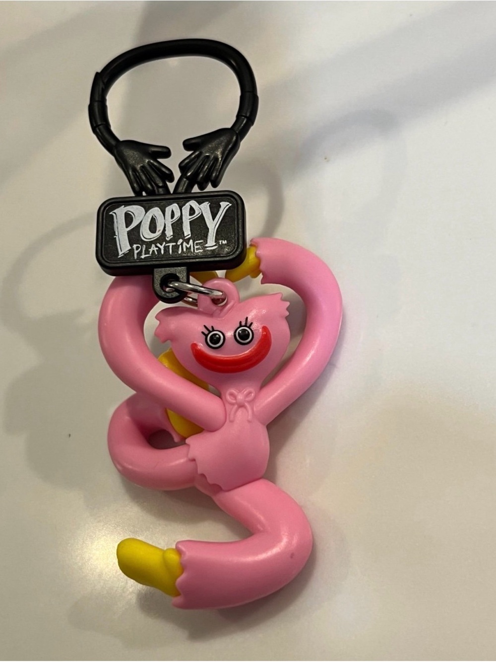 Poppy Playtime “Kissy Missy” Collectible Keychain Toy Bag Clip Pink Smiling